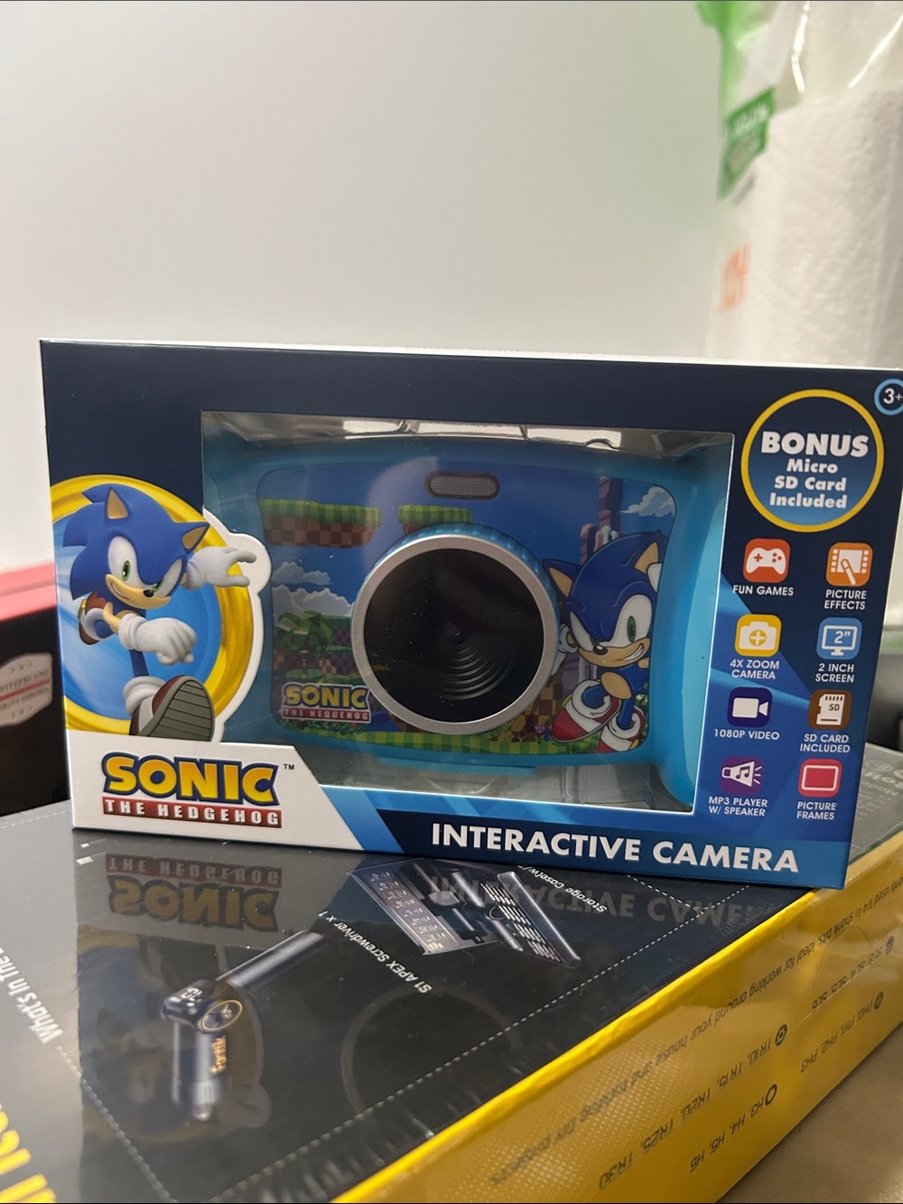 Sonic the Hedgehog Interactive Kids Camera - Blue